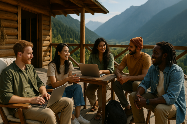 Conscious Travel, Digital Nomads, Sustainable Tourism, Lifestyle 2025, Future Soch Global