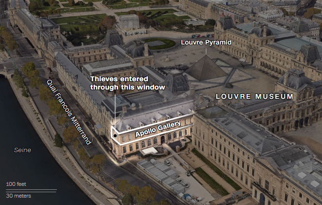 Louvre Museum heist, Paris robbery, art theft, French police, stolen jewels, global crime news