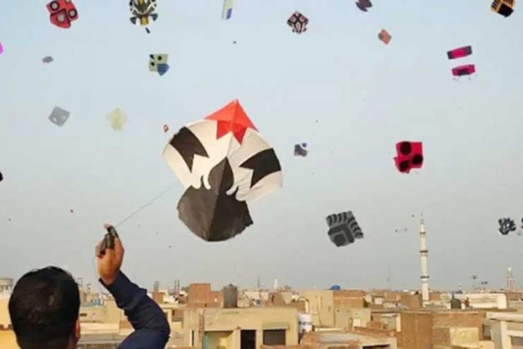 Kite flying