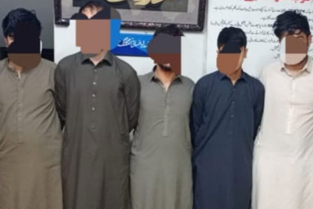 Five Pakistanis