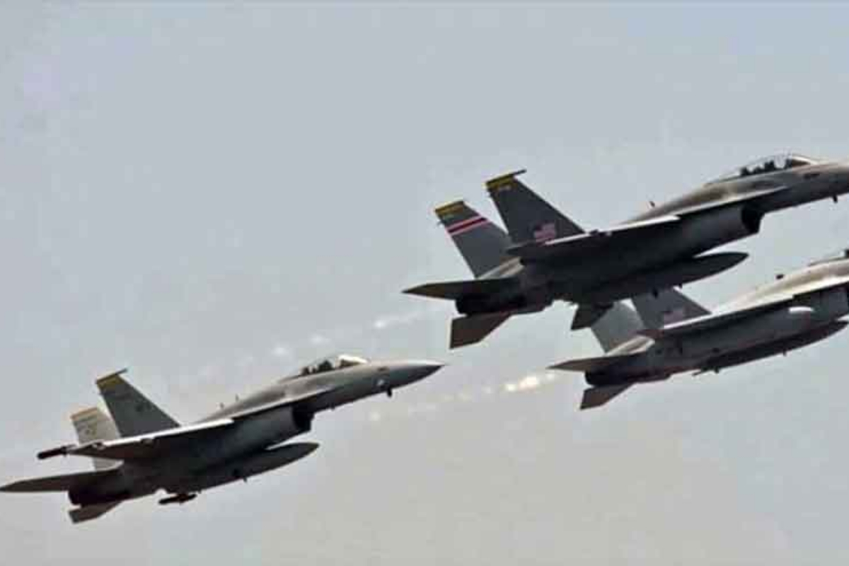 US fighter jets