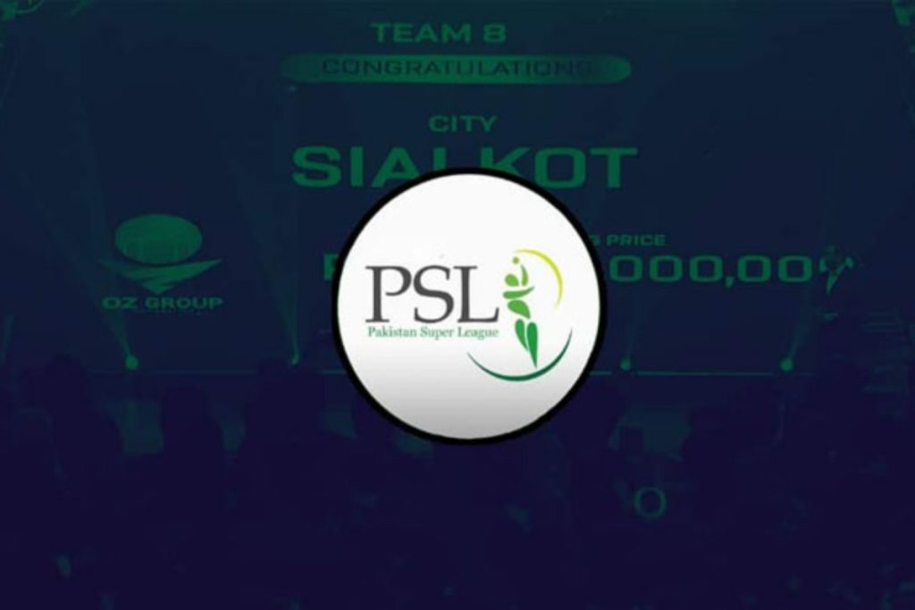 PSL team Sialkot