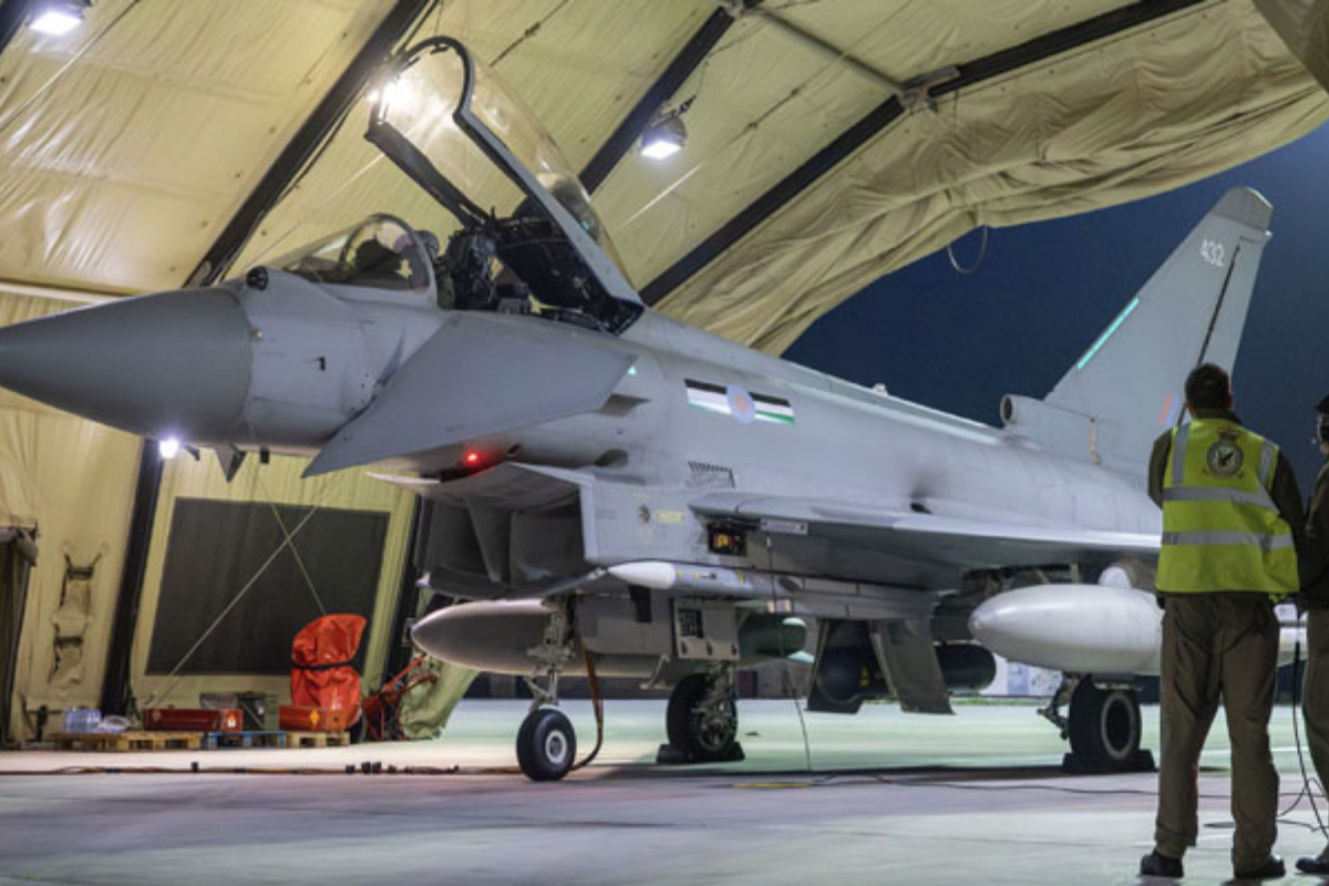 UK deploys fighter jets