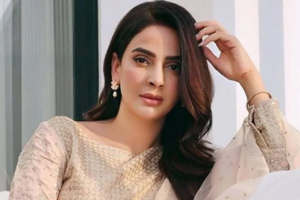 Actress Saba Qamar