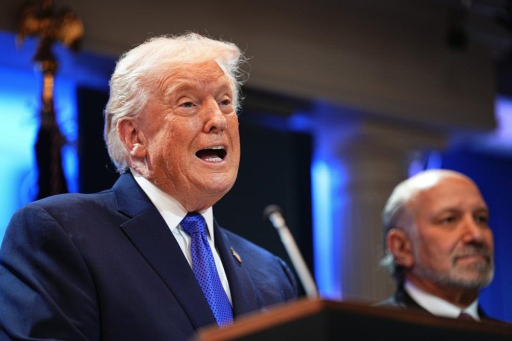 Trump raises global