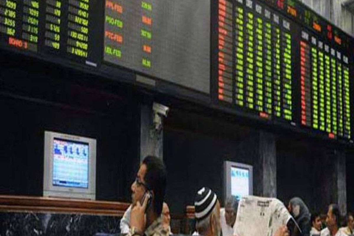 KSE-100 surges