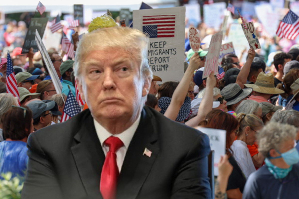 Trump approval slips