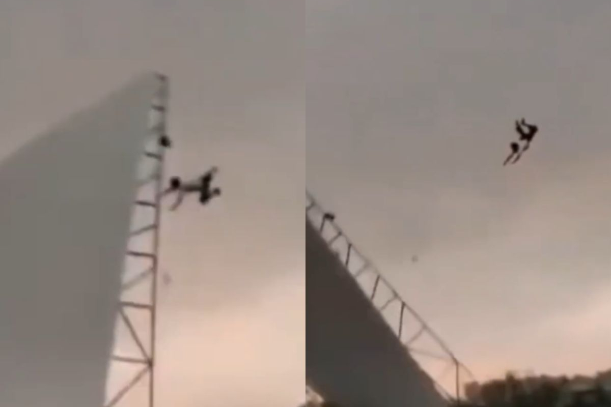 Man lifted 40