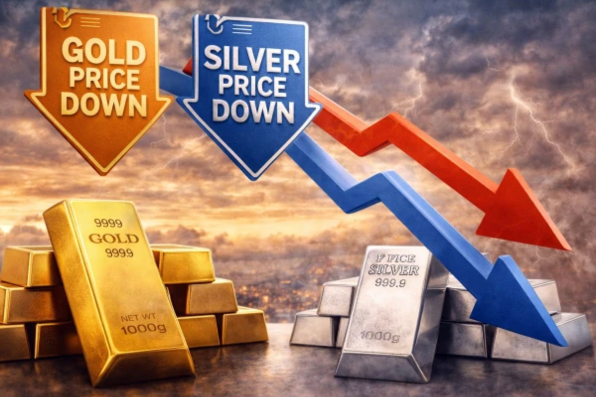 Gold prices drop