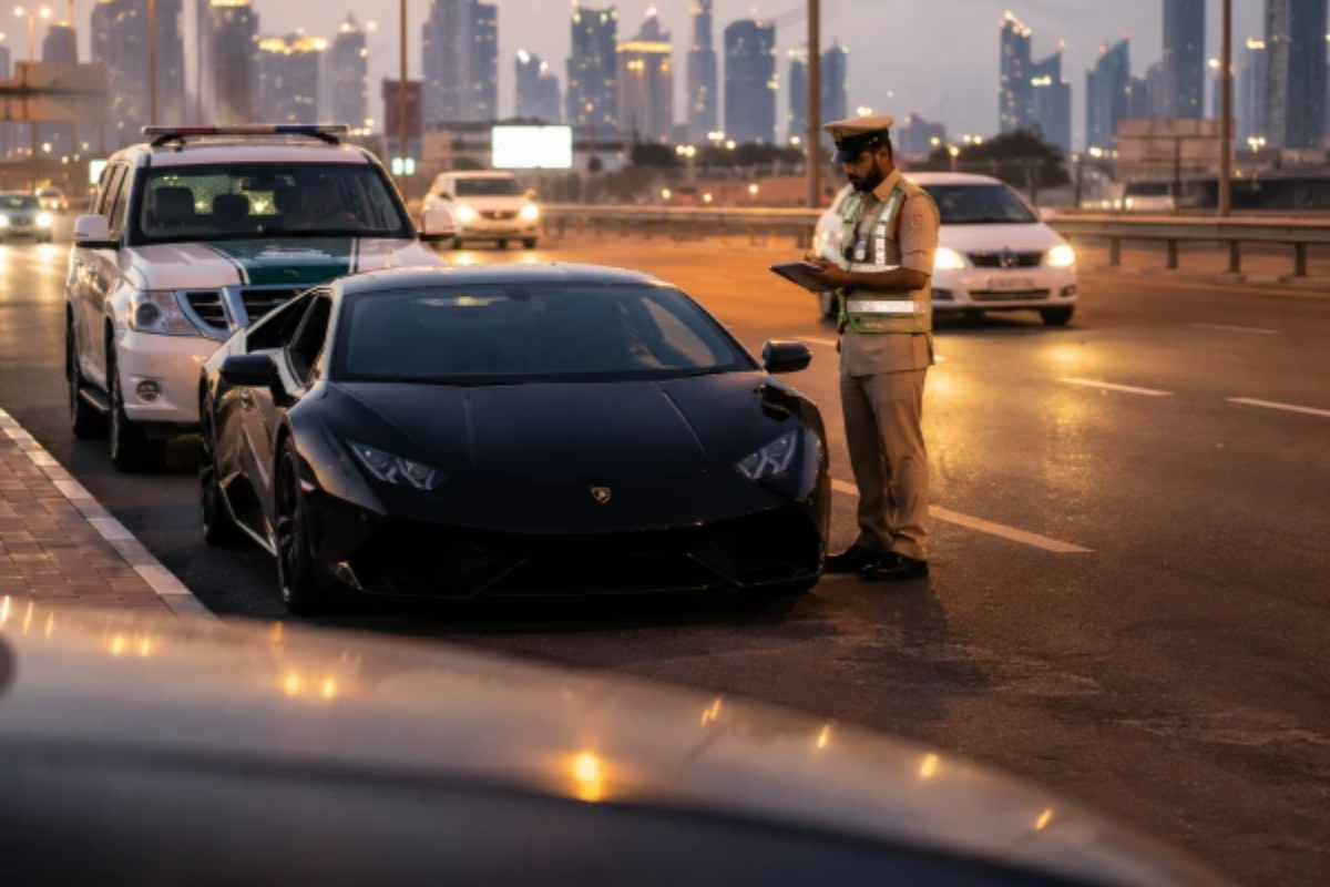 Asian driver