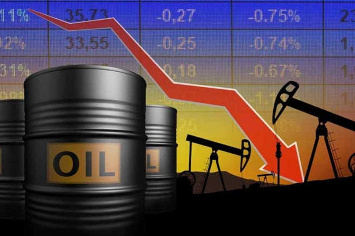 Oil prices drop