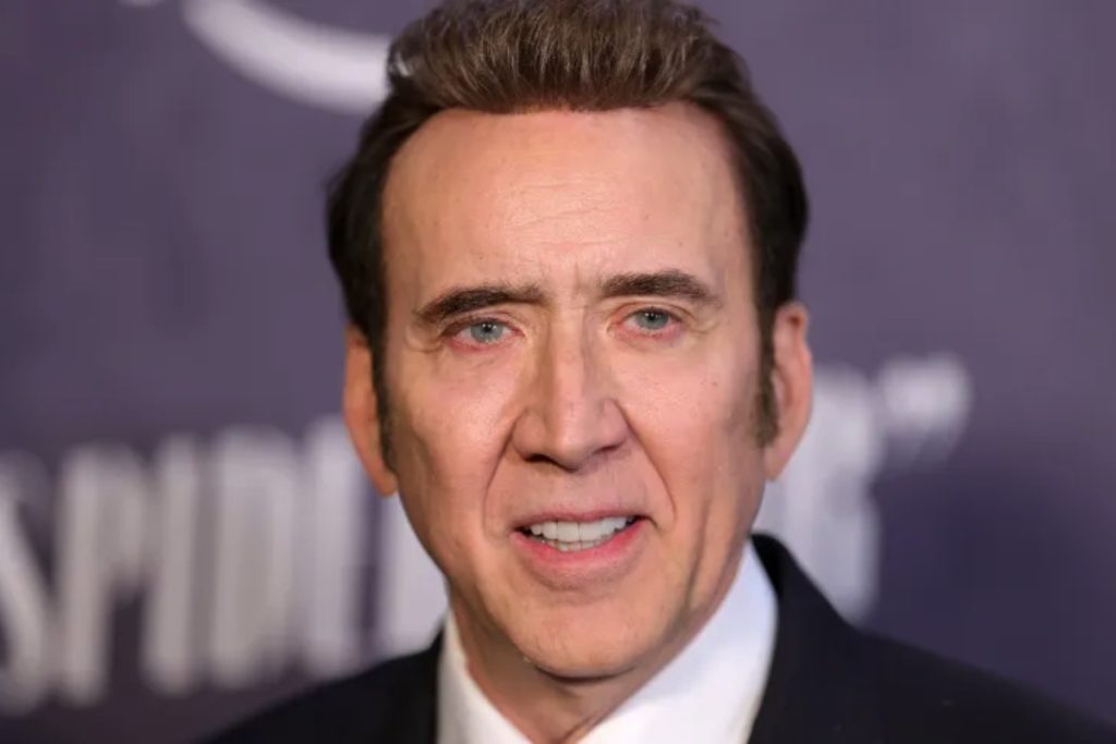 Actor Nicolas Cage