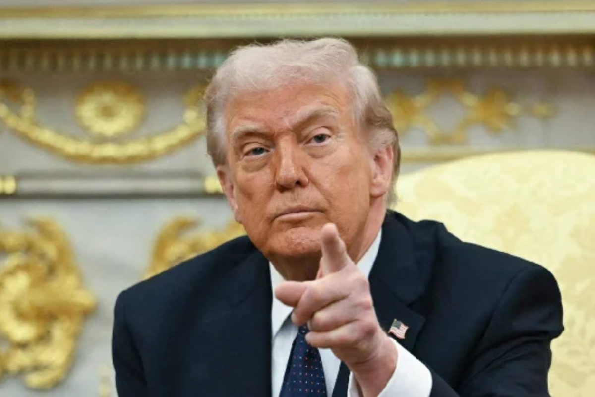 Trump says