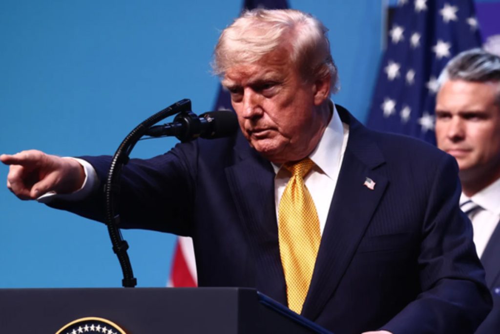 Trump announces