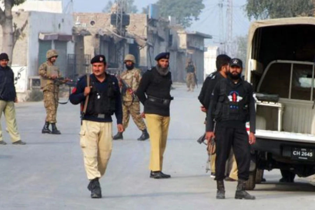 Three police