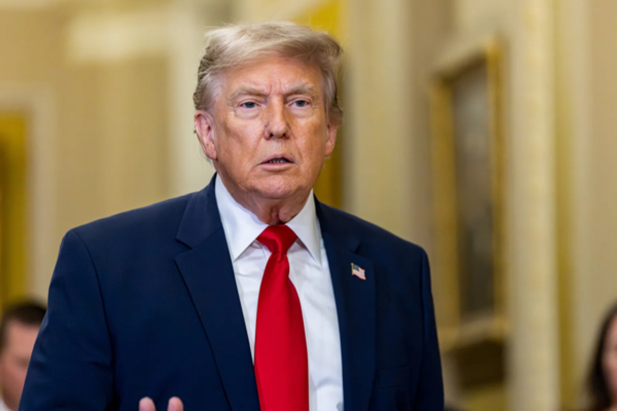 Trump says