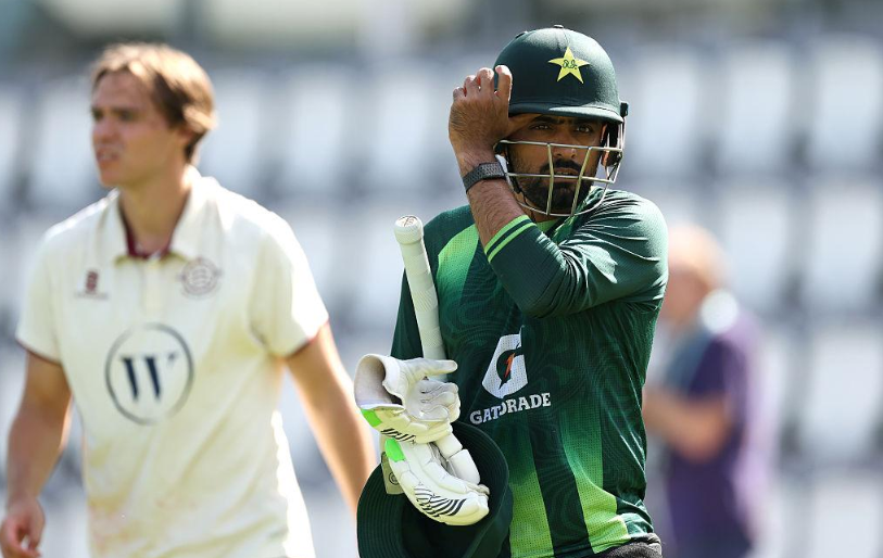 Babar Azam bats in the nets at Lord's ahead of Pakistan vs England second Test